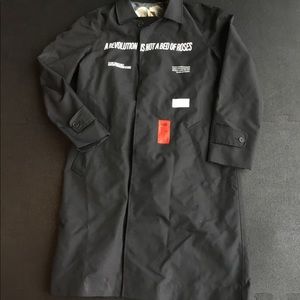 KidsofBrokenFuture Black Trench Coat